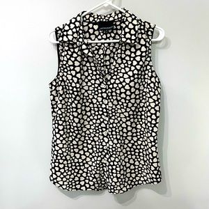 Dressy sleeveless top